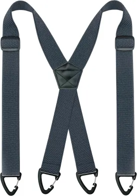 RBOCOTT Mens Hidden Suspender Under Clothes with 4 Snap Loop(3.8cm wide)