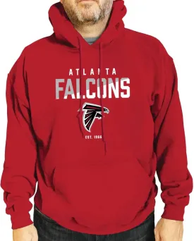 Team Fan Apparel Adult NFL Diagonal Fade Fleece Hooded Sweatshirt - Unisex Tagless - Officially Licensed Football Pullover