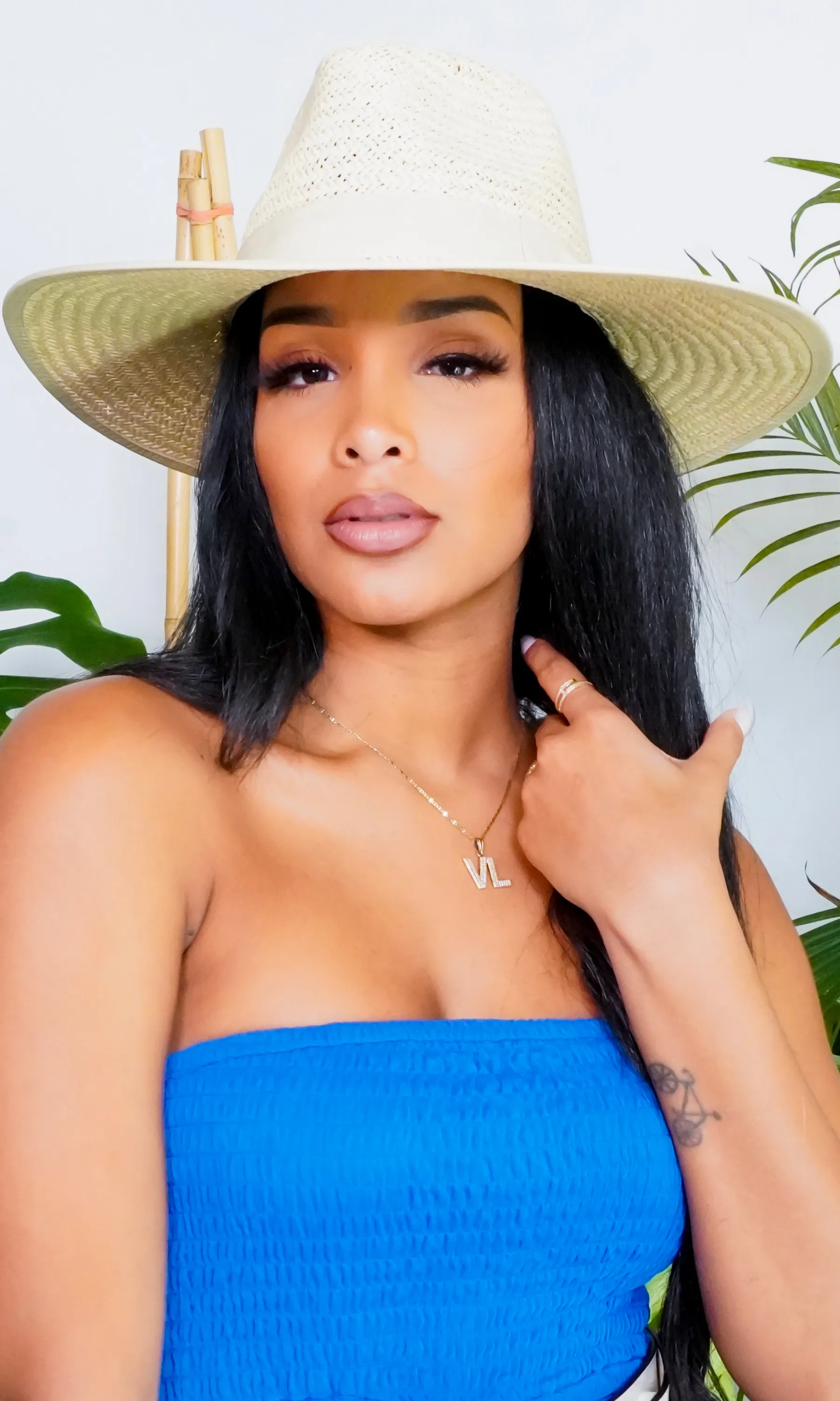 Trendsetter 2 | Straw Fedora - Natural
