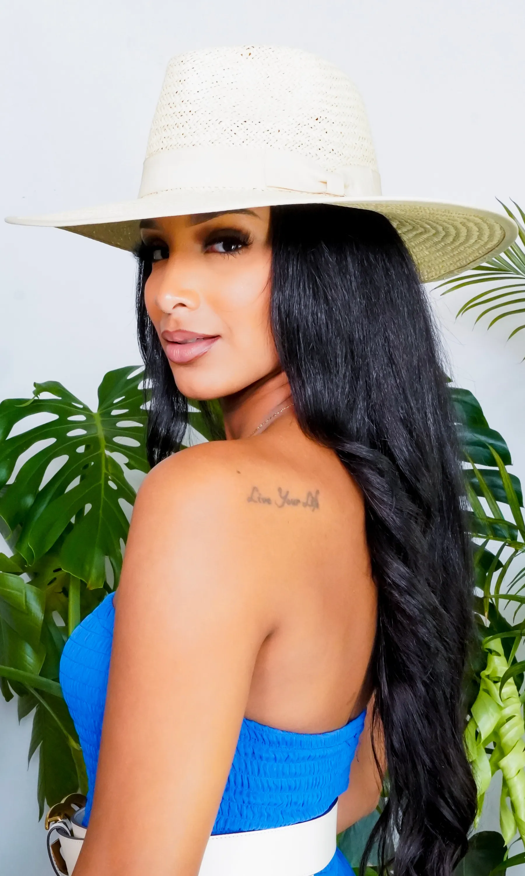 Trendsetter 2 | Straw Fedora - Natural