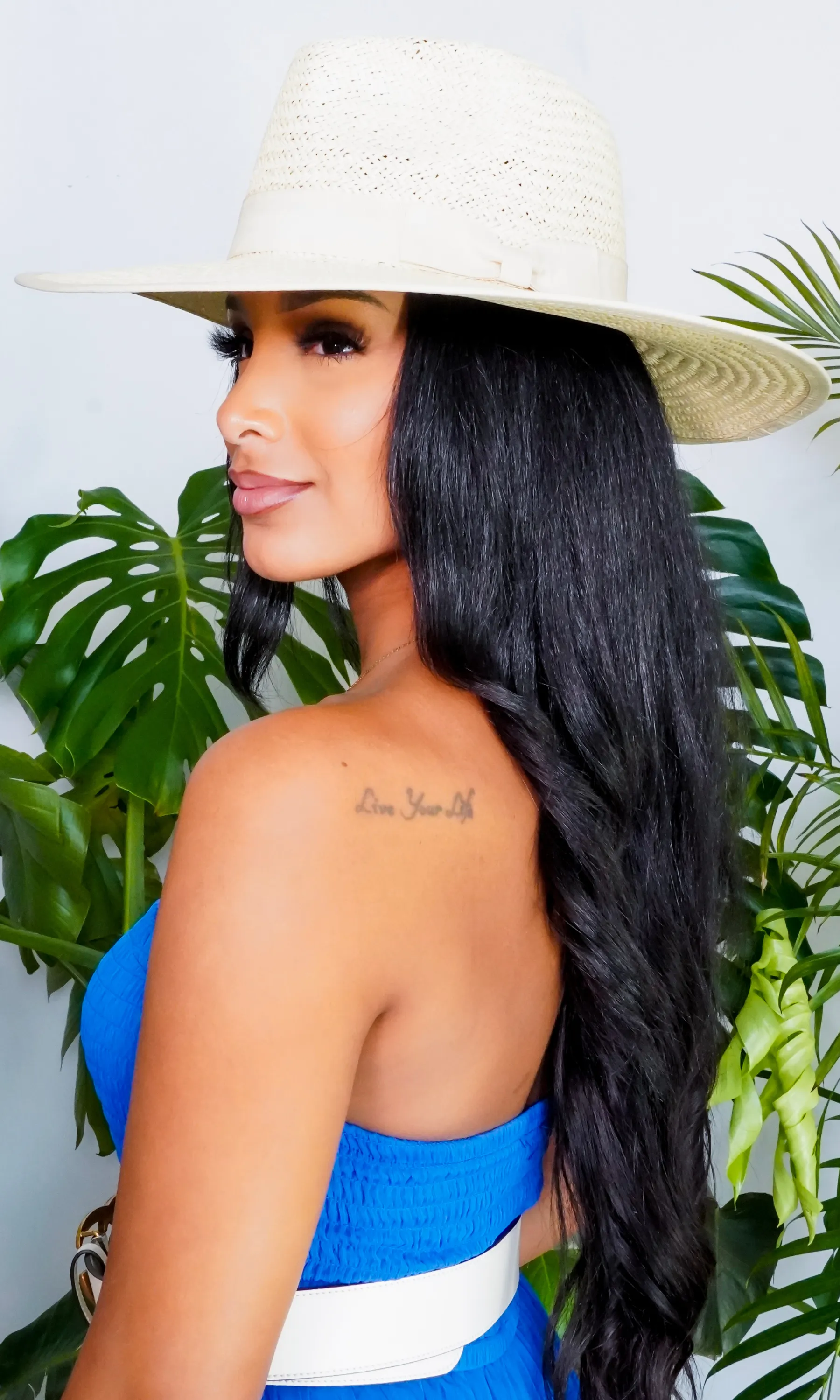 Trendsetter 2 | Straw Fedora - Natural