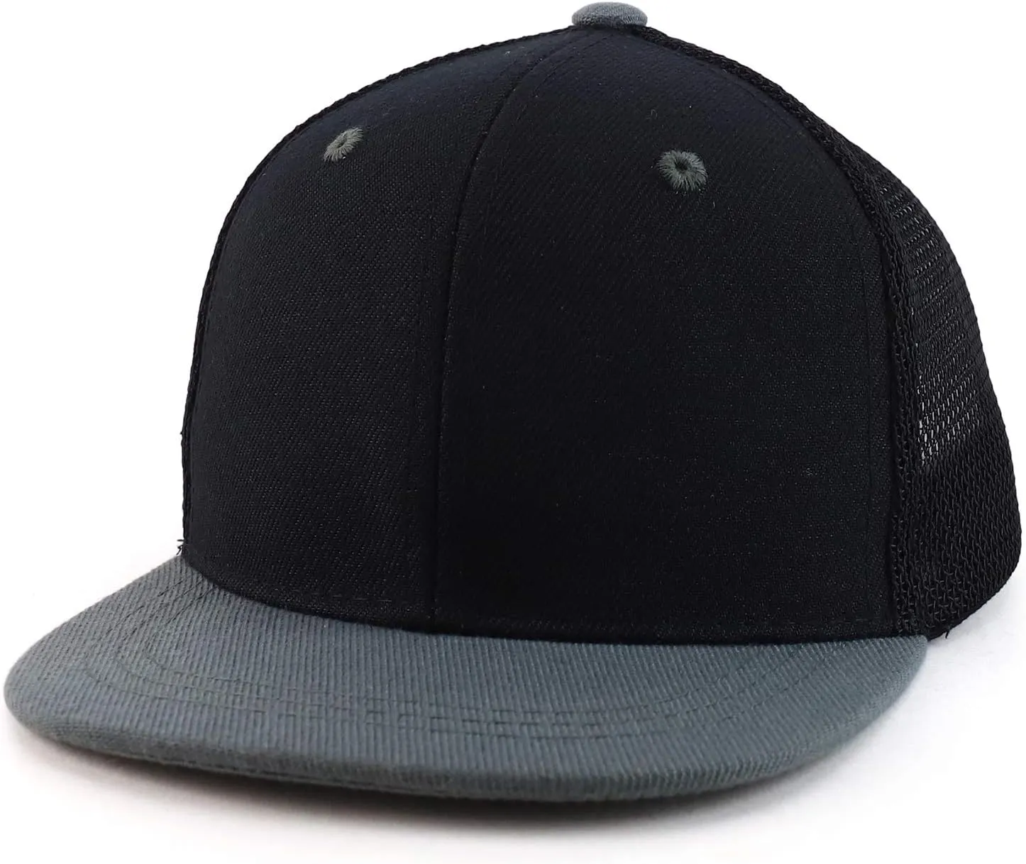 Trendy Apparel Shop Infant to Toddler Size Structured Flatbill Mesh Cap