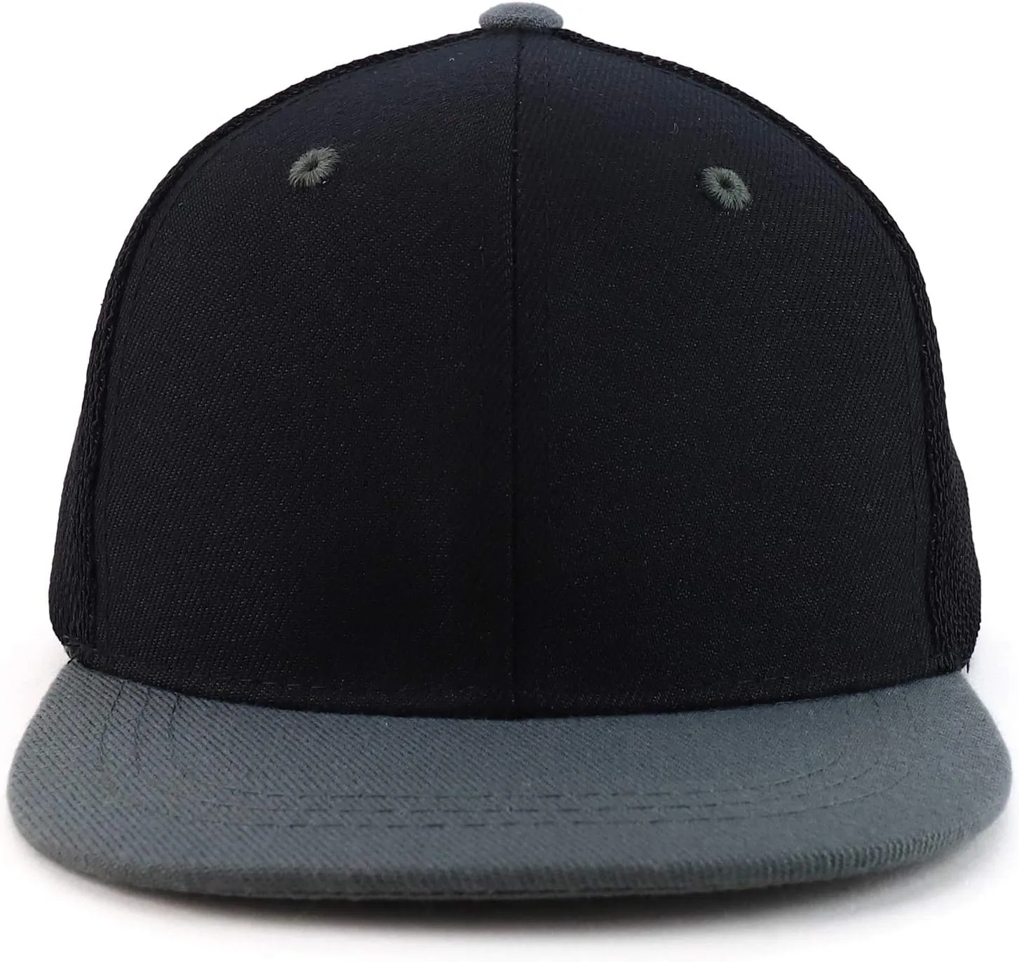 Trendy Apparel Shop Infant to Toddler Size Structured Flatbill Mesh Cap