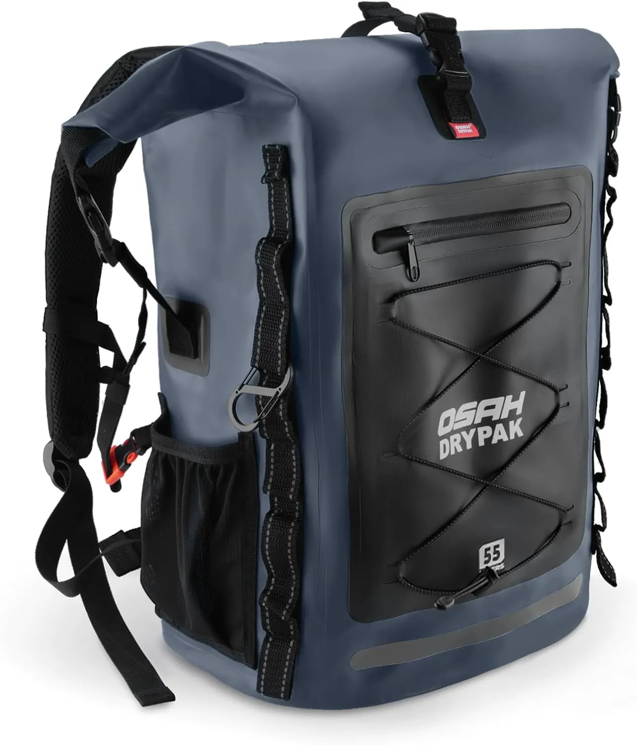 Waterproof Backpack Dry Bag 35L/55L  Heavy Duty Roll-Top Hiking Backpack Sack Keeps Gear Dry for Travel, Kayaking, Boating, Camping, Rafting and Fishing